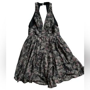 Urban Outfitters Floral 90’s Halter Dress